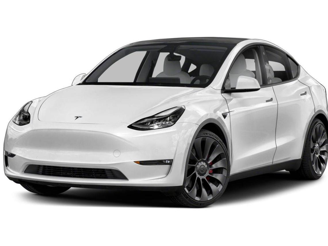 TESLA MODEL Y 2021 5YJYGDEE4MF257616 image